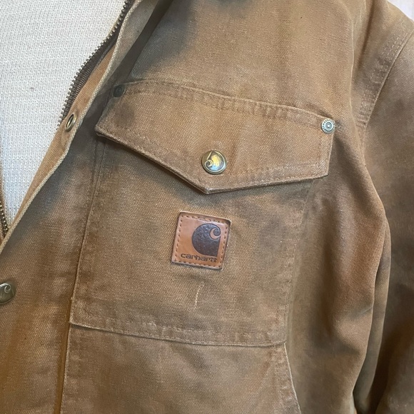 ❗️CUSTOM❗️ Waxed Carhartt Berwick Jacket - Picture 4 of 10